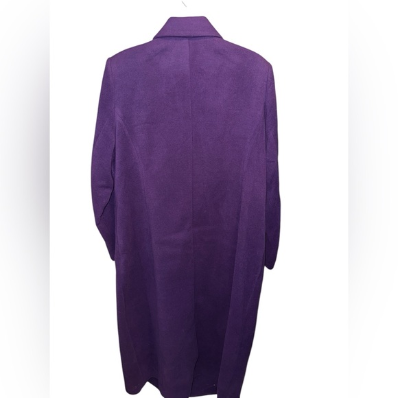 14. Sergio Hudson x Target Tailored Long Overcoat Purple Coat NWT Size 1x NWT SD - Picture 3 of 10